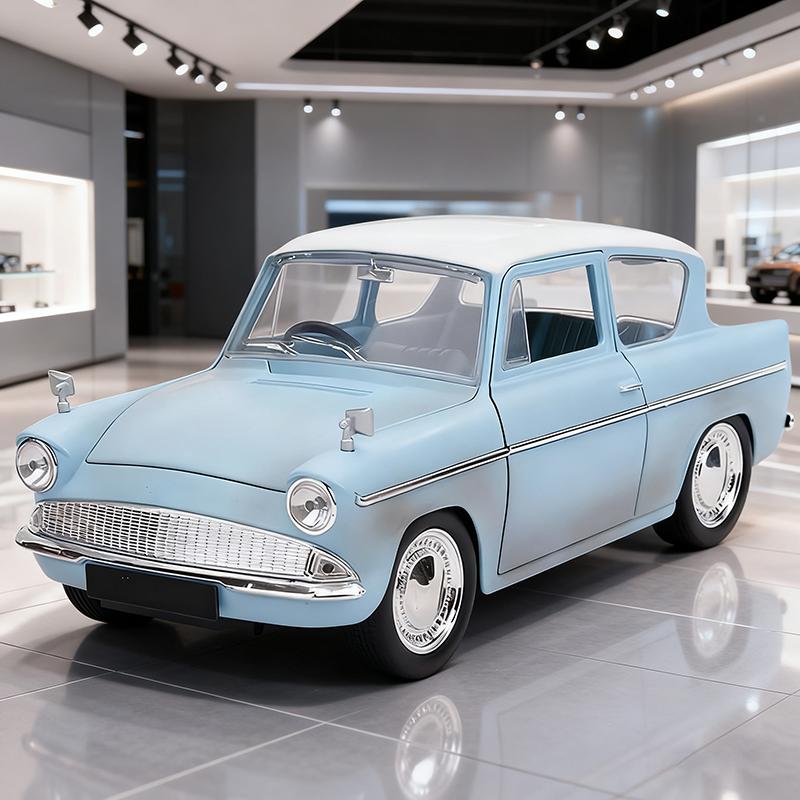 IOP14 JADA 1:24 Ford Anglia 1959 Alloy Car Diecasts & Toy Vehicles Car Model Miniature Scale Model Car For ChildrenTH