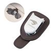 Harrier Glasses Holder Leather Sunglasses Clip for Car Sun Visor Sunglasses Glasses Ticket Card Clip Holder Glasses Clip Car Glasses Holder Easy To