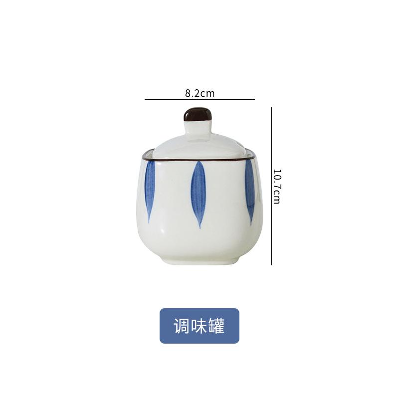 Набор банок для специй Nordic Kitchen, креативная керамическая банка для хранения приправ, влагостойкая, органайзер для соли и перца, домашние инструменты для приправ