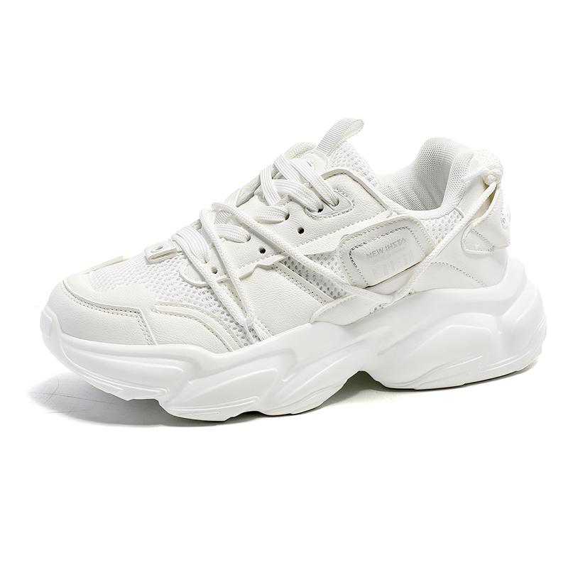 INS Hot Sales Men's Chunky Running Shoes for Women Trend Platform Sneakers Men Mesh Breathable Jogging Sports Walking Shoes Male