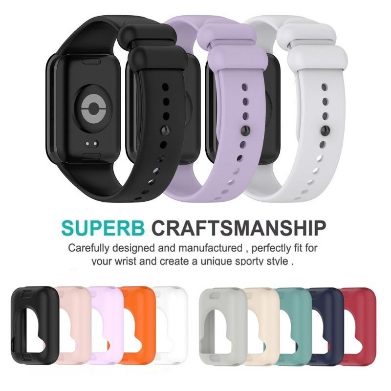 Силиконовый чехол + ремешок для Redmi Watch 4/5, сменный браслет, ремень для Xiaomi Redmi Watch5, ESIM Smart Watchband