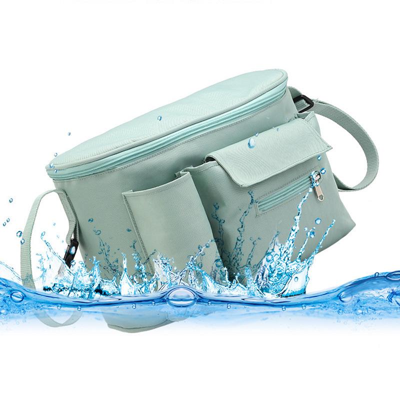 Органайзер для хранения корзины для коляски Изоляционная сумка для детских пеленок Водонепроницаемая сумка для мам