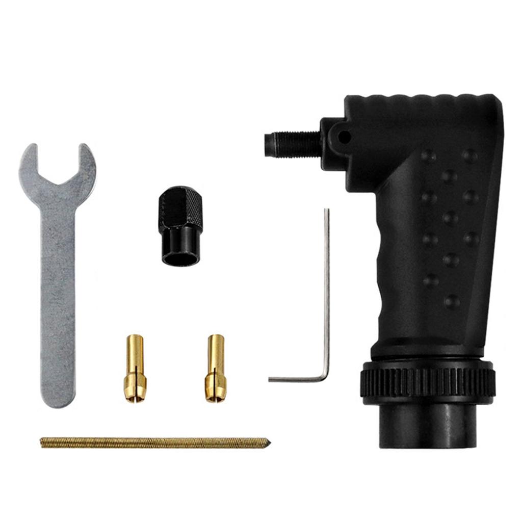 90 Degree Right Angled Grinder Attachment For Tight Space With Universal Compatibility And Durability Alloy Construction