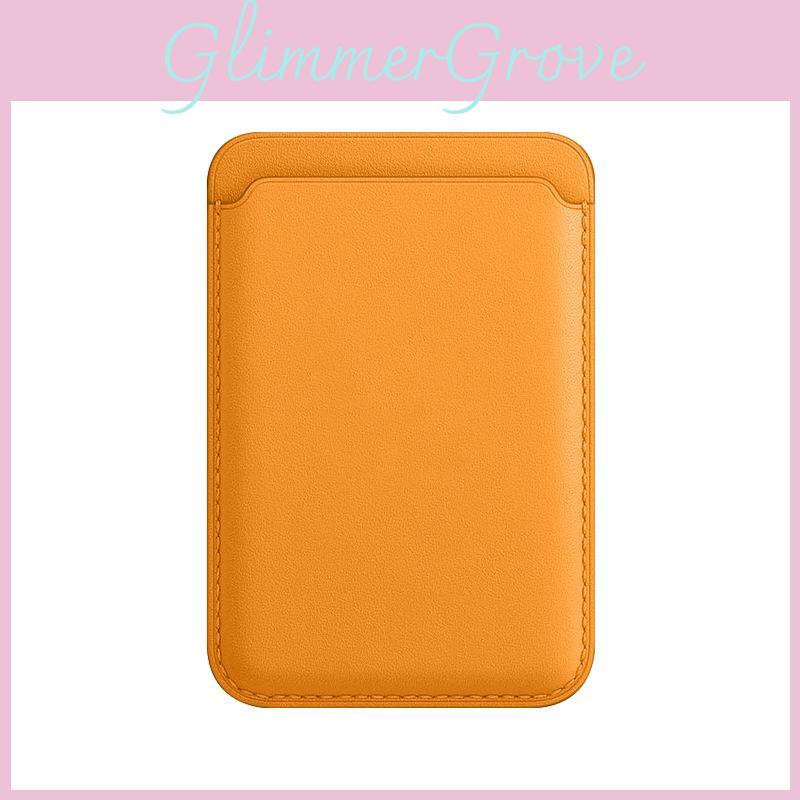 Стильный карман-кошелек из искусственной кожи Magsafe для iPhone 14 Pro Max
