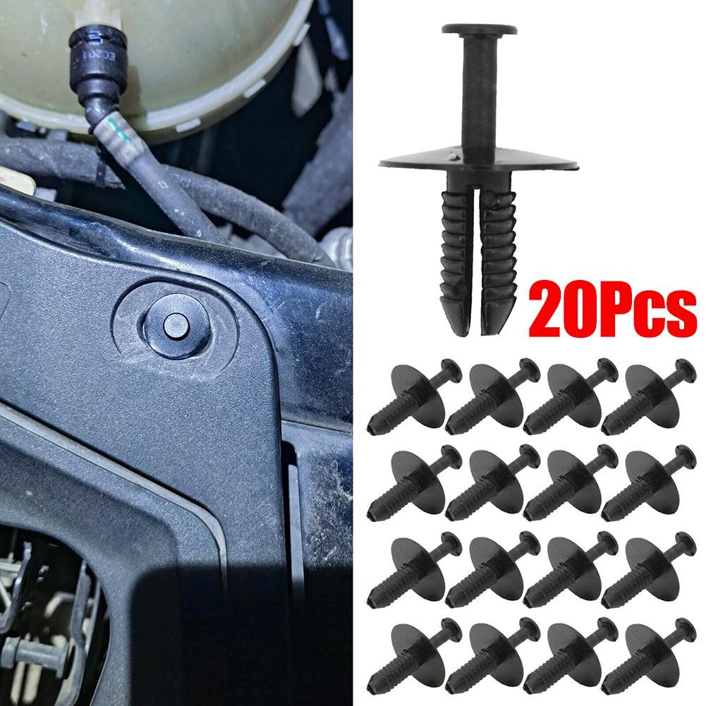 Черные дверные зажимы для колесных арок Фиксаторы для колесных арок