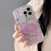Розовый защитный чехол Zhitai для iPhone - Совместим с iPhone 11, 12, 14, 15 Мягкий чехол с браслетом