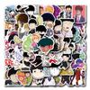 55 Mob Psycho 100 Cartoon Stickers: Waterproof Decals for Laptops, Water Bottles, and More