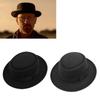Во все тяжкие Шляпа-пирожок Классическая черная шерстяная шляпа для мужчин