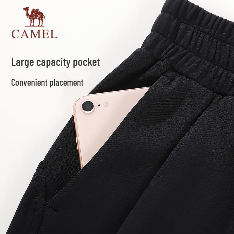 Camel Женские свободные прямые вязаные спортивные штаны