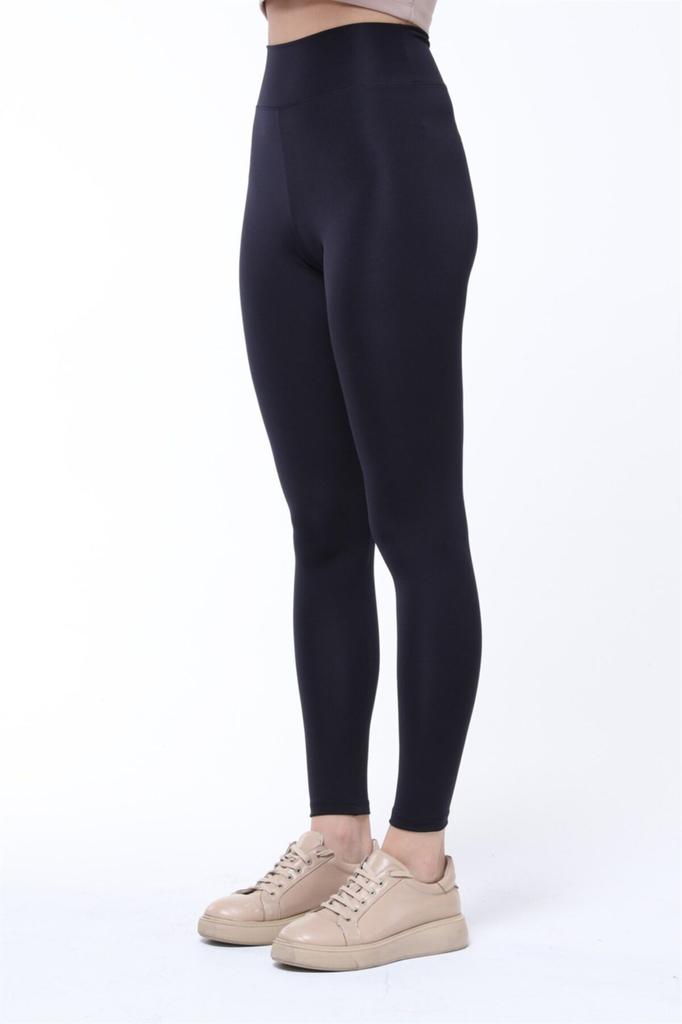 Женские леггинсы больших размеров, темно-синие, укрепляющие колготки для дайвинга с очень высокой талией