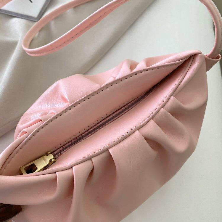 Мягкая женская сумка через плечо из искусственной кожи, маленькие сумки через плечо Cloud для женщин, модные женские сумки, сумки-мессенджеры