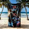 Kw Heavy Trucks Beach Towel Soft Durable Quickdry Comfortable Lightweight Portable For Swimmingbeachcamping Travel Beach Accessoriesgym
