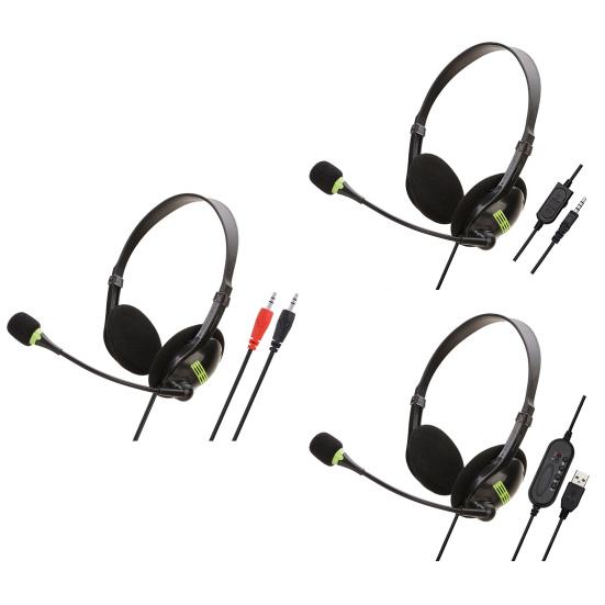 SY440 Телефонная гарнитура Без потерь Шумоподавление Дышащая USB 3,5 мм МИК Длинный кабель Гарнитура для колл-центра для водителя грузовика Офис