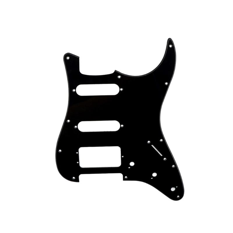 Multicolor 11Hole SSH Guitar Pickguard Scratch Plate For ST SQ Electric Guitars 3-Ply SSH Guitar Pickguard Guitar Parts