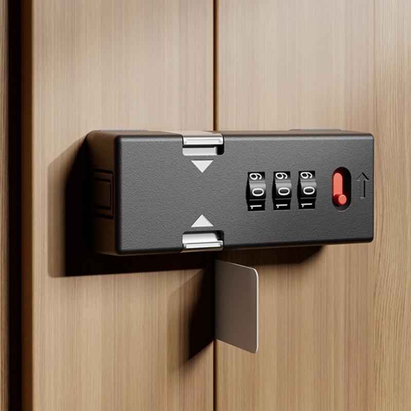 Современный шкафный замок с механизмом сбрасываемого пароля, безключевой дверной засов, замок безопасности для шкафов, комодов, полок