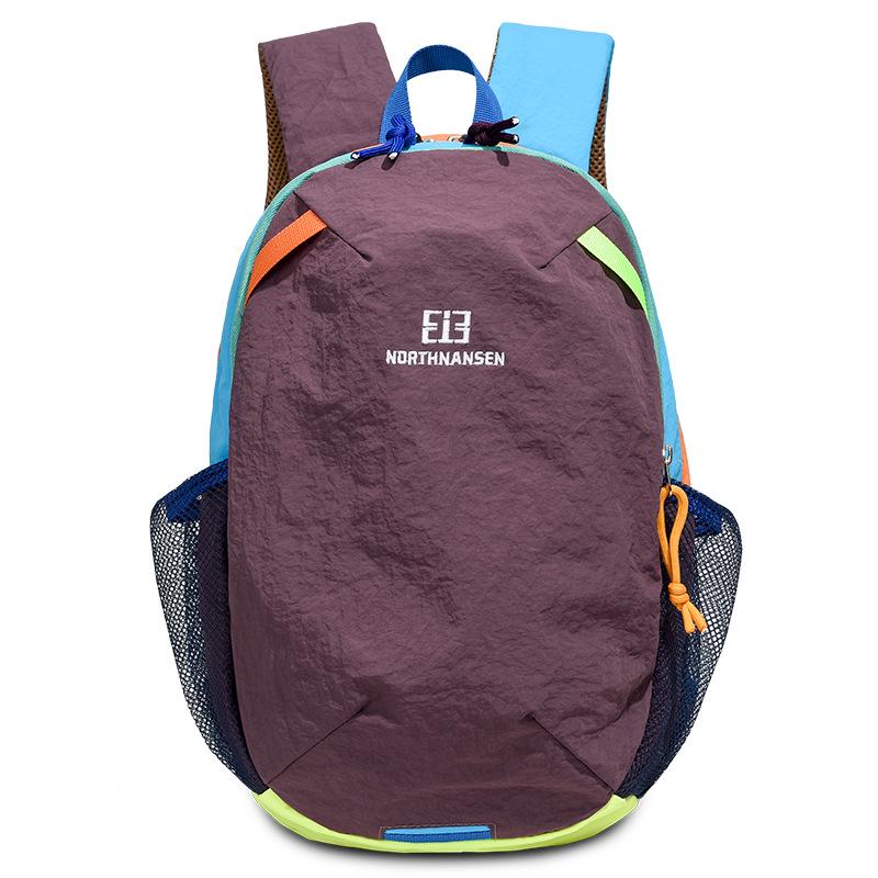 Trendy Unisex Outdoor Backpack - Color Block School, Sports & Travel