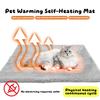 Самообогревающаяся лежанка для кошек, Очень теплая самонагревающаяся подстилка для кошек и собак, Без электричества, - Маленький термо-коврик для домашних животных, для помещений, со съемным моющимся чехлом