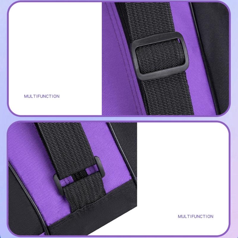 Skate Shoes Storage Bag Adjustable Strap Ice Skating Shoulder Bag Kids Inline Skate Pouches Ice Skating Bag Enduring