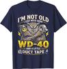 Сова Я Не Старый Мне Просто Нужен WD-40 И Немного Армированного Скотча Футболка