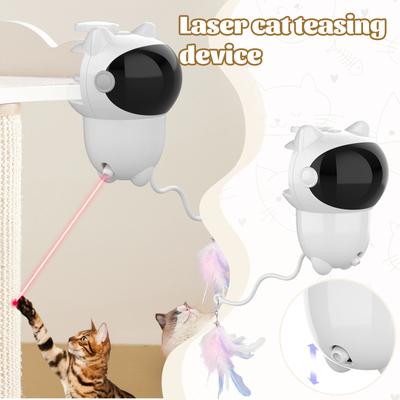 Игрушка для кошек, для кошек, живущих в помещении, перезаряжаемая автоматическая игрушка с функцией случайного движения, интерактивная игрушка для скучающих кошек, котят и собак, живущих в помещении