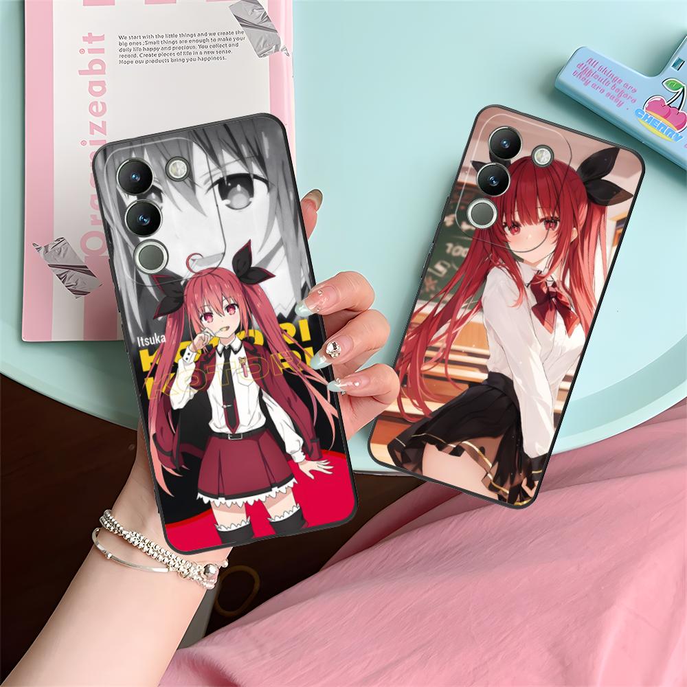 Чехол для мобильного телефона из ТПУ Date a Live Котори Ицука для VIVO V60 V50 V40 V30 V29 V27 V25 V23 Pro Lite 5G Цветной печатный чехол