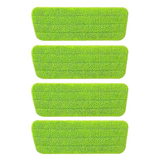 1/4 шт. Насадка для швабры Эффективная производительность Влажная/Сухая уборка Тряпки для мытья пола Удаление шерсти домашних животных Насадка для швабры из микрофибры для Swiffer PowerMop