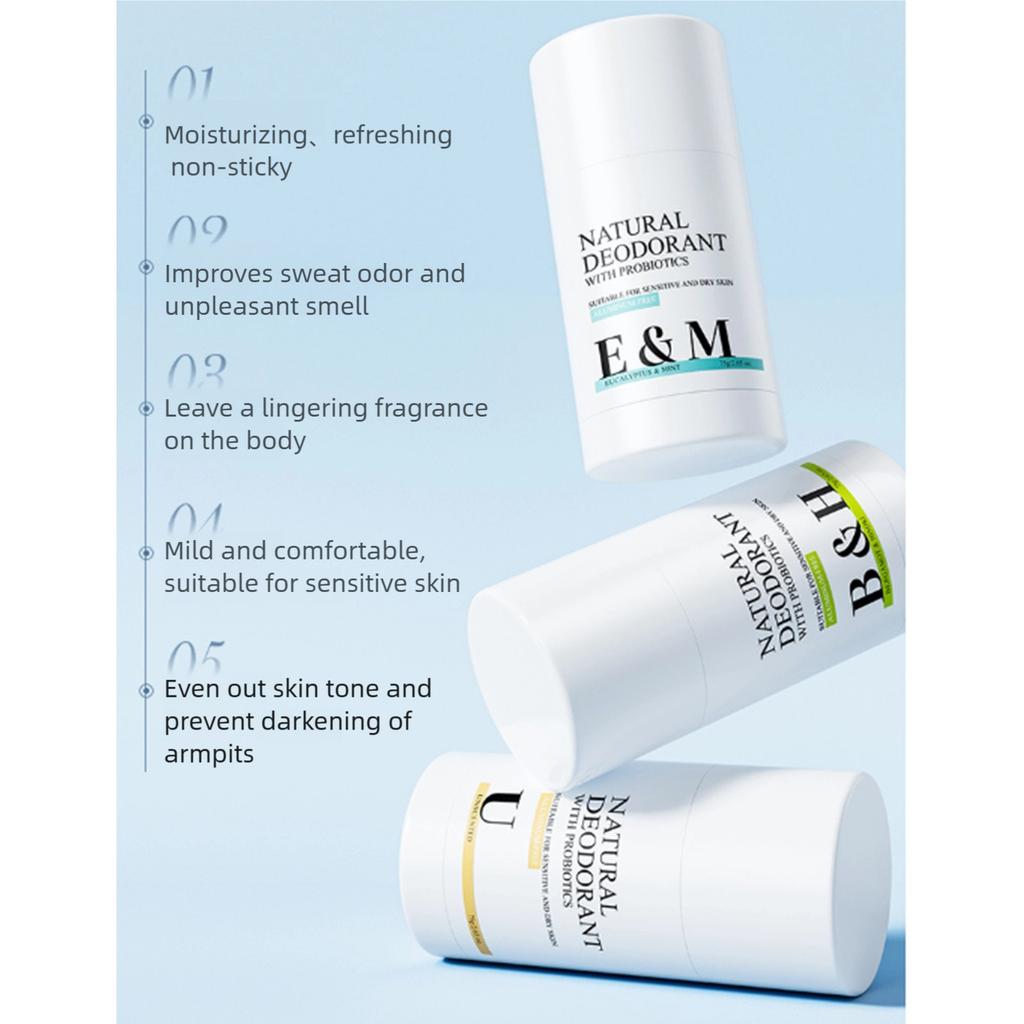 Дезодорант-стик для женщин | Свежесть на весь день и сухой комфорт с увлажняющей формулой | Антиперспирант без спирта для эффективного контроля потоотделения