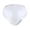 Love Heart Shaped Pendant Crystal Glass Peach Heart Loose Beads Charm for DIY Jewelry Necklace Earrings Making