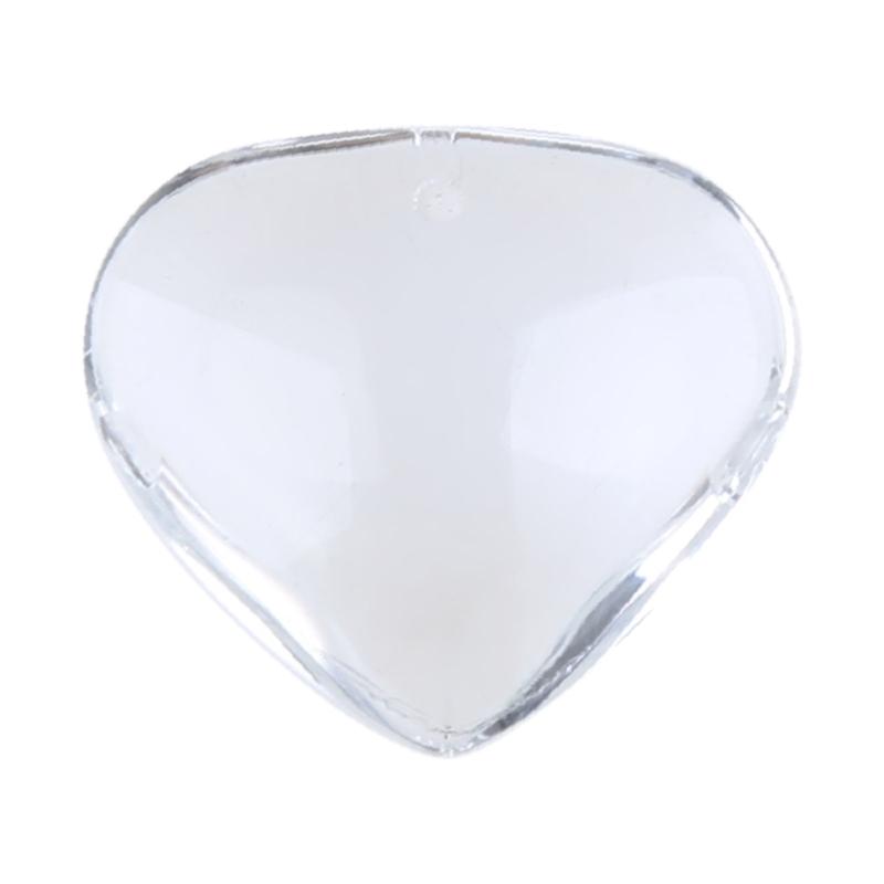 Love Heart Shaped Pendant Crystal Glass Peach Heart Loose Beads Charm for DIY Jewelry Necklace Earrings Making