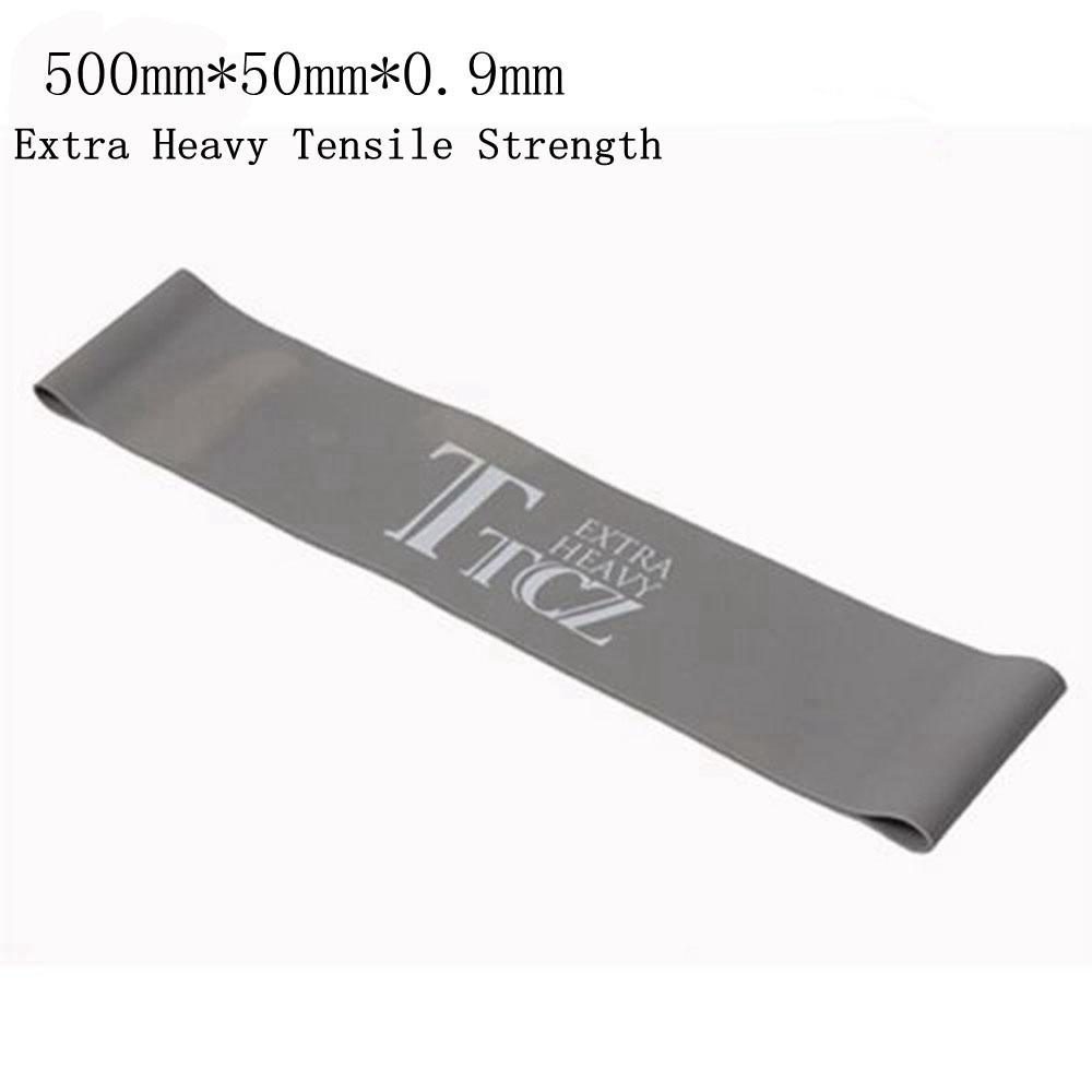 Sports Expander Gym Resistance Bands Elastic Band Strength Training Ruber