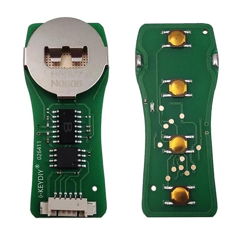 5pcs KEYDIY KD B36-3 Universal Remote Key 3 Buttons for Nissan Style Car Key for KD900/KD-MAX/KD-X2 MINI KD Max Key Programmer