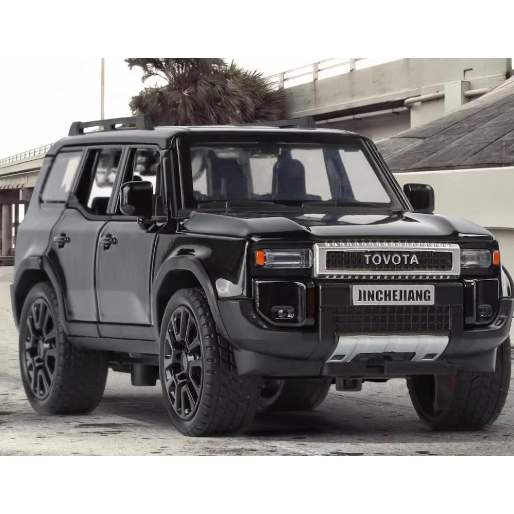 1/32 Toyota 2024 PRADO Land Cruiser литая модель автомобиля внедорожная игрушка из металла