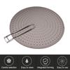 Silicone Frying Splatter Guards Universal Fit Easy Clean Splatter Guard Heat-resistant Splatter Screen Foldable Handle Splatter Guard