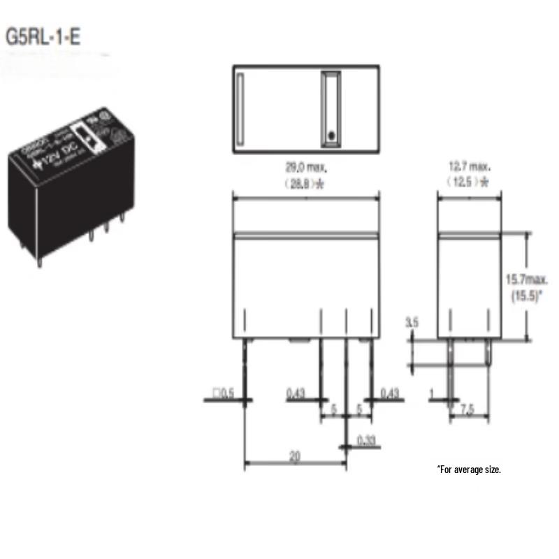 OMRON G5RL Series Power Relay