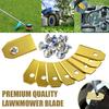 12/36 шт. Лезвие для газонокосилки для Segway Navimow i105E i108E H500E-VF Сверхпрочное Универсальное Лезвие для Робота-газонокосилки Запасные Аксессуары с Винтами