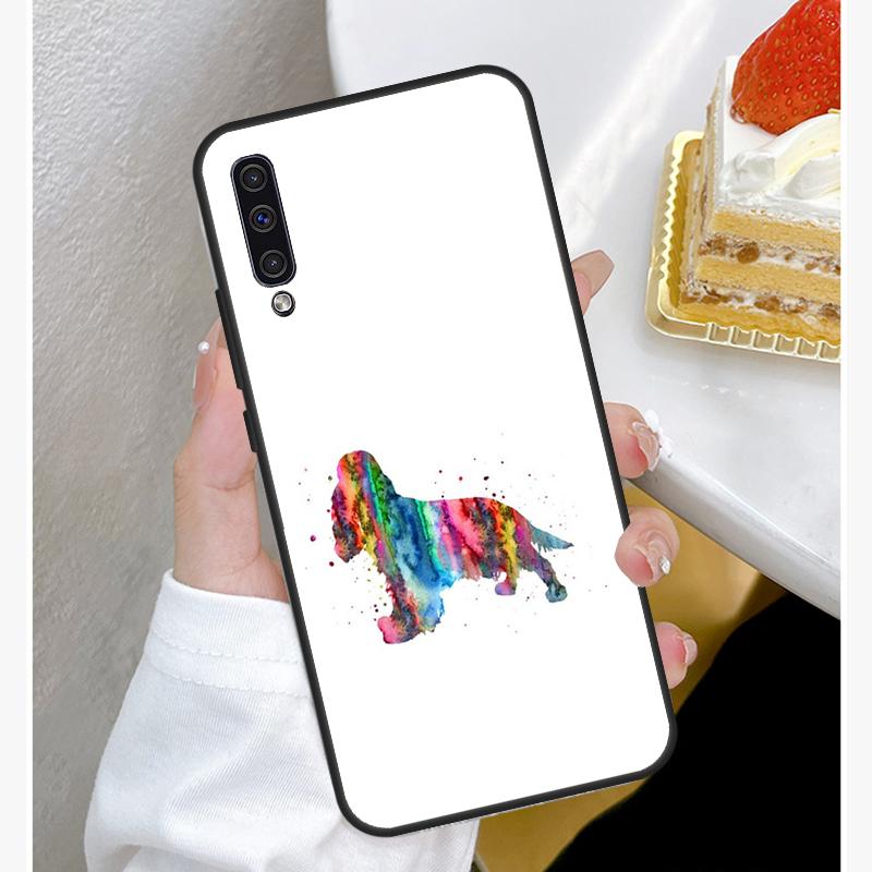 Чехол с изображением английского кокер-спаниеля для Samsung A22 A12 A32 A42 A52 A72 A51 A71 A50 A70 A20e A21S A20S A52S Fundas