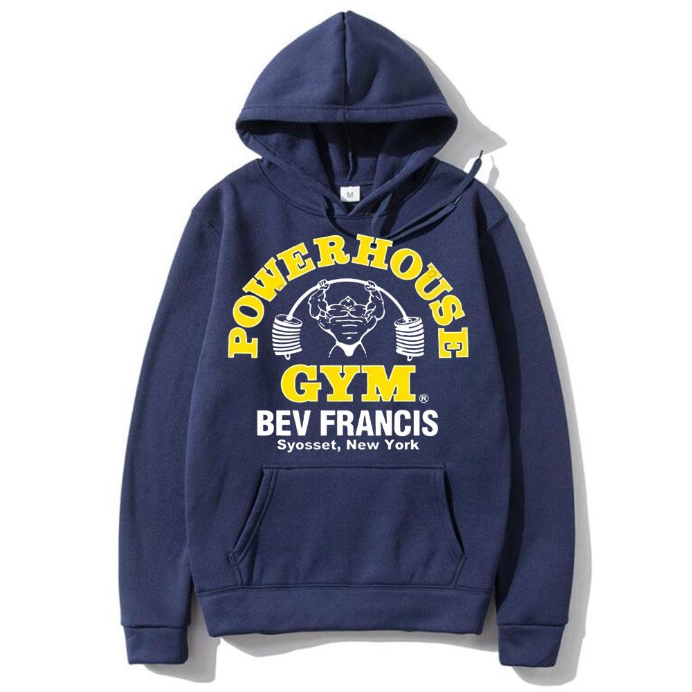 Powerhouse Gym Харадзюку Гик Смешная Толстовка Мужская Мода EU Размер Хлопковые Толстовки Одежда Мужчины Женщины Оверсайз Свободный Свитшот Топы
