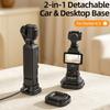 2-IN-1 Desktop Base Detachable Extension Mount for DJI Osmo Pocket 4 3 Action Camera Accessories