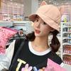 Мультяшные кошачьи ушки Солнцезащитная и затеняющая шляпа Защита от солнца Пляжная шляпа Горячая распродажа Кепка с козырьком Прогулка