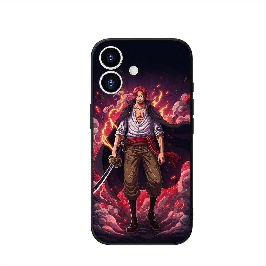ONE Shanks PIECES Luffy Zoro Cover Phone Case for Apple iPhone 17 16 15 11 Pro XS Max XR 6 7 8 Plus + SE 2020 5 16E