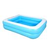 Summer Inflatable Family Kids Children Adult Play Bathtub Water Swimming Pool Hot Carbon Tough PVC Layered Independent Air Bag