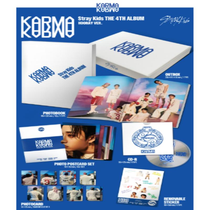 Stray Kids 4th Full Album KARMA 2 Version Set