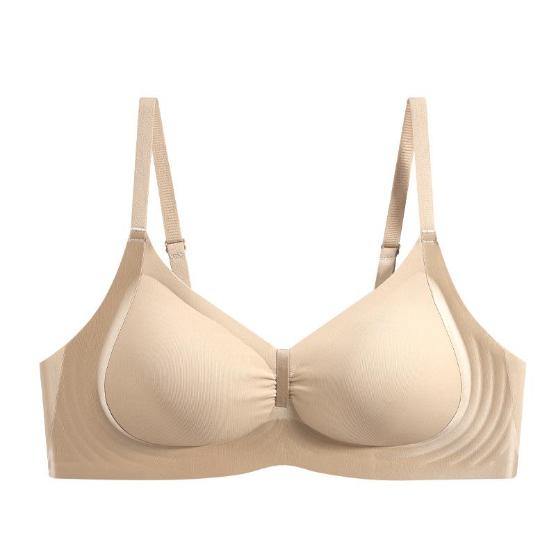 Summer thin breathable lift non-marking nude underwear women's small breasts gather and close secondary breasts, anti-sagging soft support bra