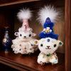Fluffy Sheep Sheep Figurines PP Cotton Lamb Plush Doll Lamb Plush Toy  Spring Festival Party Gift