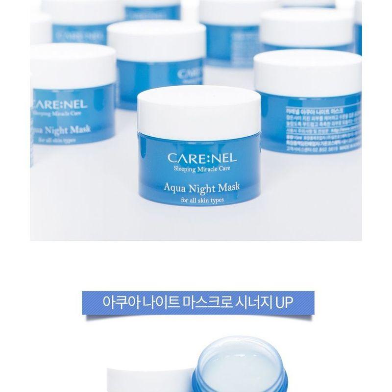 CARE:NEL - Набор из 3 ночных масок Aqua