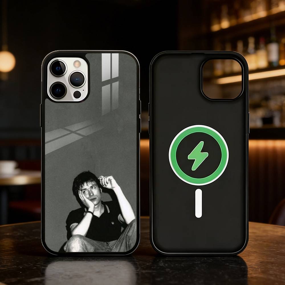 Чехол для телефона D-Damon A-Albarn Britpop Для iPhone 17,16,15,14,13,12,Plus,Pro,Max Для магнитной беспроводной зарядки