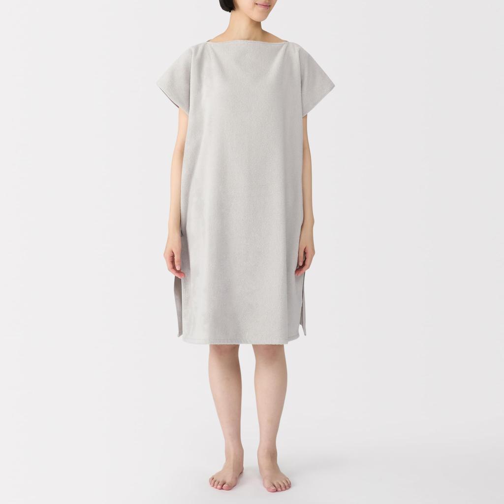 MUJI Пончо-полотенце для ванны 70 x Серый 23113281 190 см,