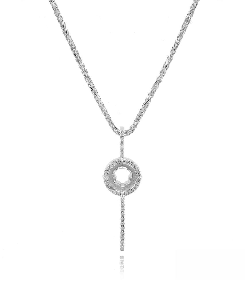 G_Rade Key Compass Gem Necklace