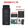 OBD2 OP-COM автомобильный диагностический сканер OPCOM для V1.70 V1.78 V1.99