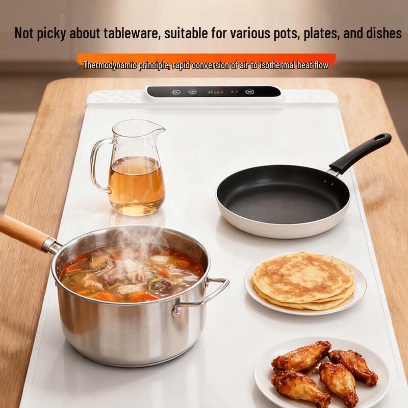 Precision Heated Dining Table Mat with 10-Speed Temperature Control